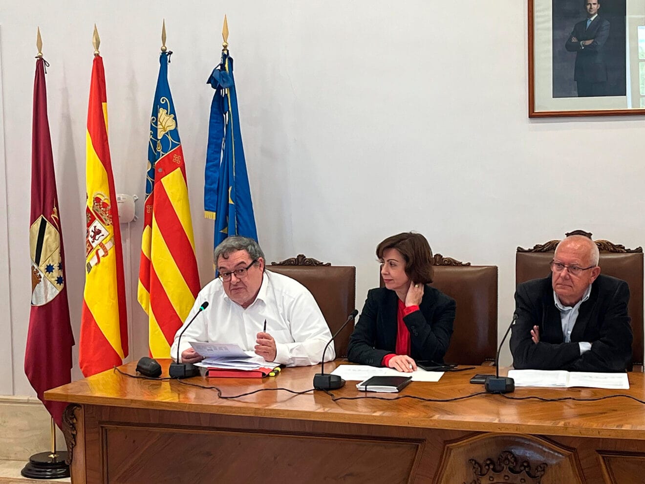 Paco Roselló, concejal de Hacienda, presenta los presupuestos de Dénia