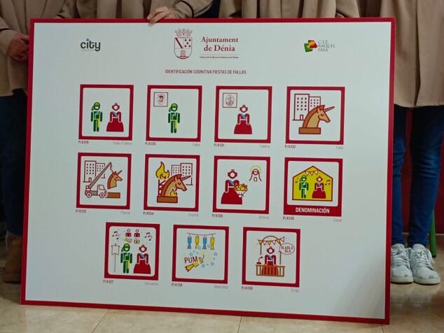 pictogramas de las fallas de denia