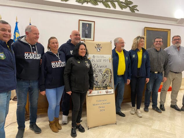 Imagen: Presentación del cartel de las fiestas de Mig Any 2024