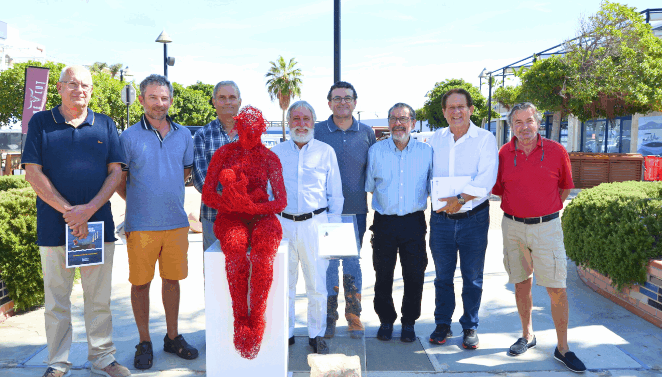 Primer premio del concurso "Esculturas frente al mar" de la Marina de Dénia