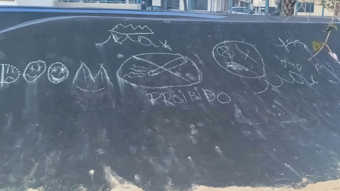 Supuestos actos vandálicos que denuncia La Xara