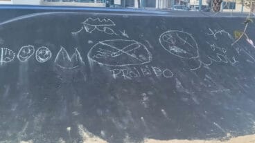 Supuestos actos vandálicos que denuncia La Xara