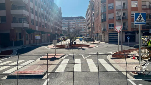Imagen: Últimos trabajos en la rotonda