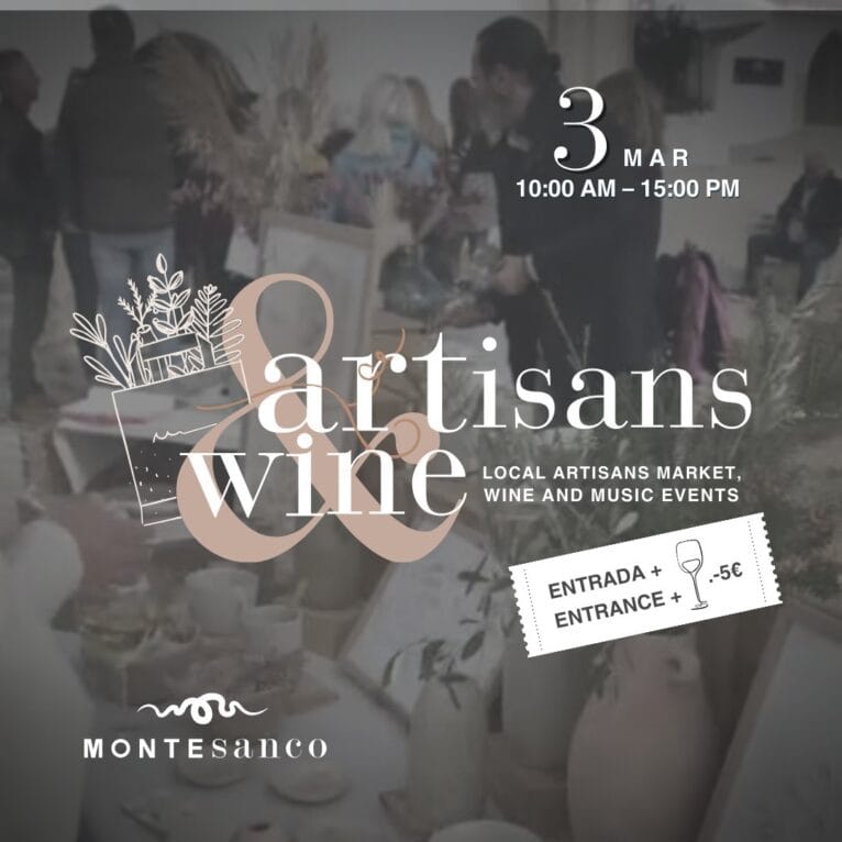 Un evento perfecto para descubrir a los artesanos de la zona acompañado de los mejores vinos