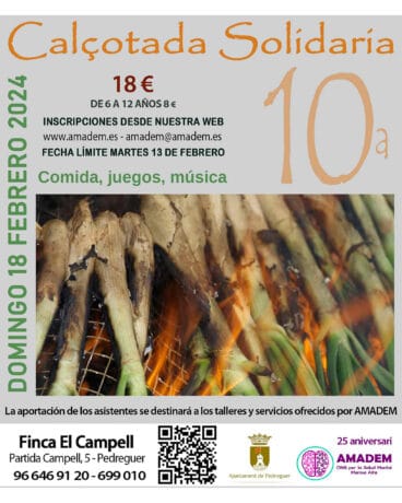 X Calçotada Solidaria de Amadem