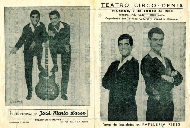 Imagen: Anuncio del Dúo Dinámico