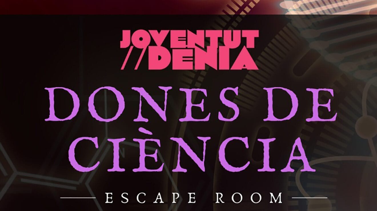 Cartel del Escape Room Dones de ciència destacada