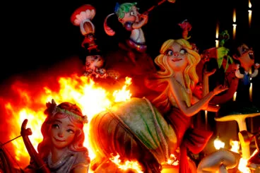 Cremà de la Falla Infantil de Port Rotes