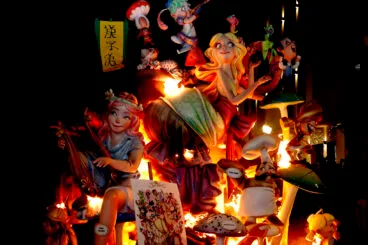 Cremà de las Fallas de Dénia 2024_TCS913506