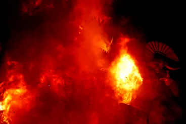 Cremà de las Fallas de Dénia 2024_TCS927522