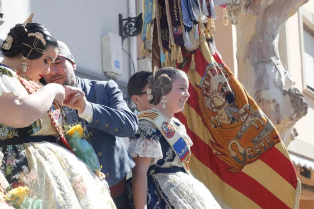 Los falleros toman las calles en Dénia: Oeste, Baix la Mar y Saladar llenan de eventos el domingo 71 dia de la bandera de denia de 2024 18
