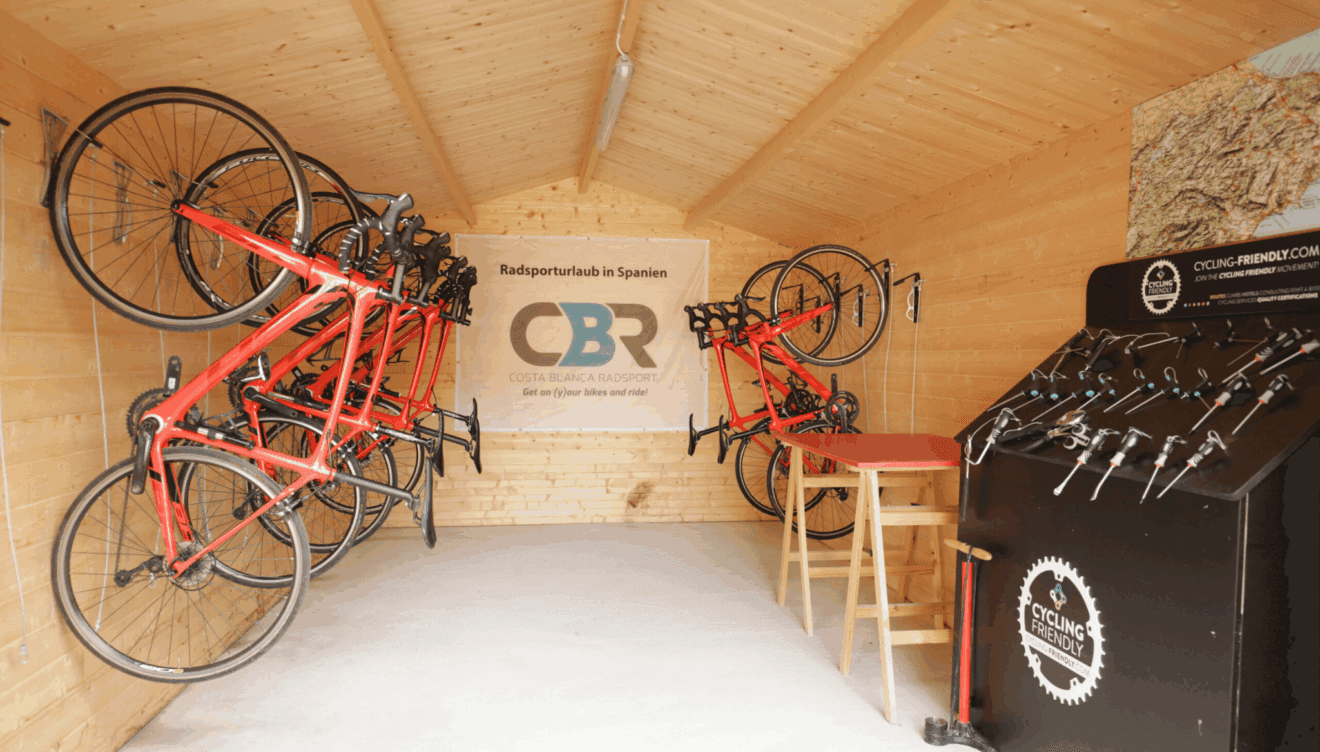 Disponen de servicios para tus bicicletas