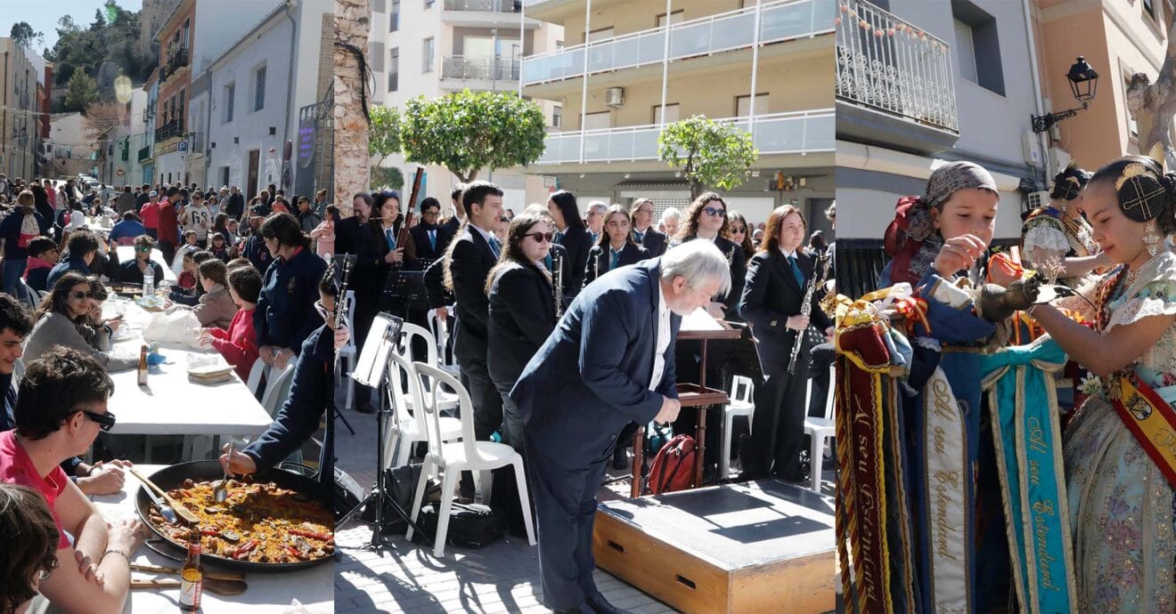Domingo fallero en Dénia