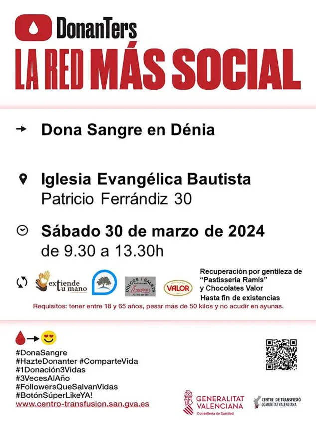 Imagen: Donanters, campaña de donación de sangre