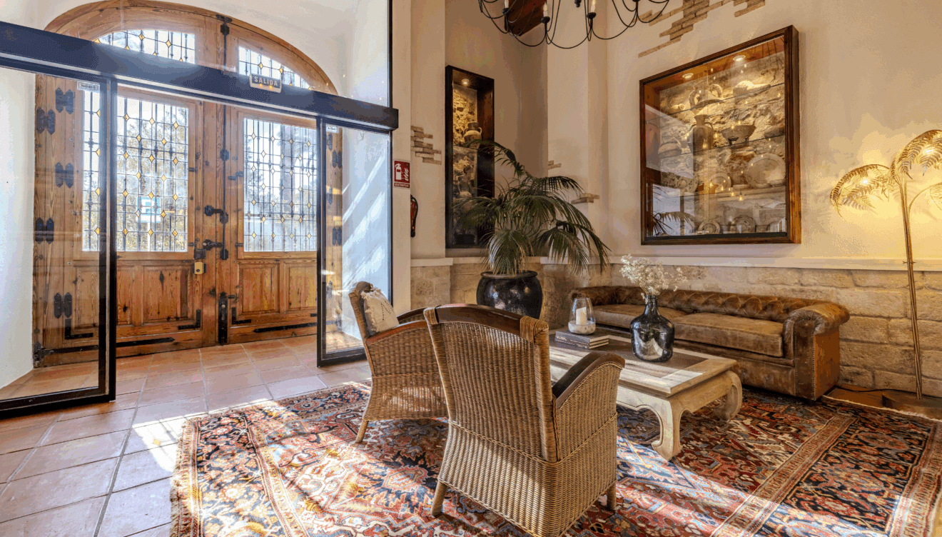 El hotel se encuentra albergado en un edificio del sigle XVIII