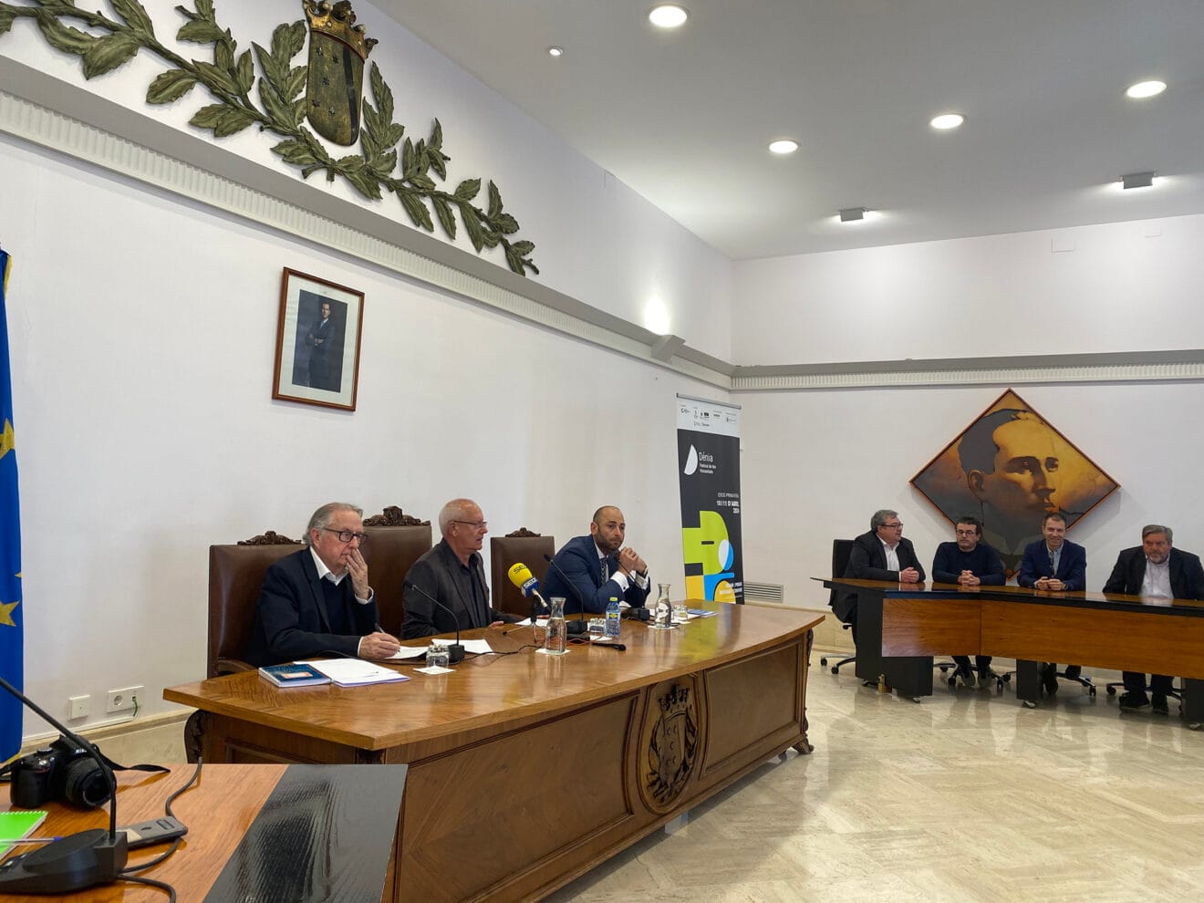 Josep Ramoneda, Vicent Grimalt y Benito Mestre