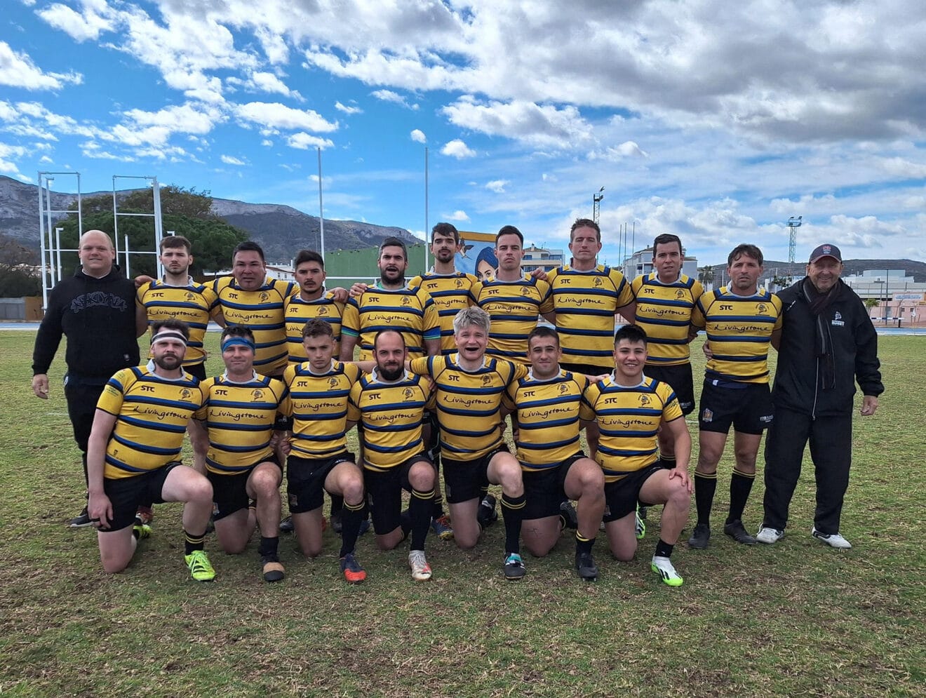 Jugadores del Dénia Barbarians Marina Alta