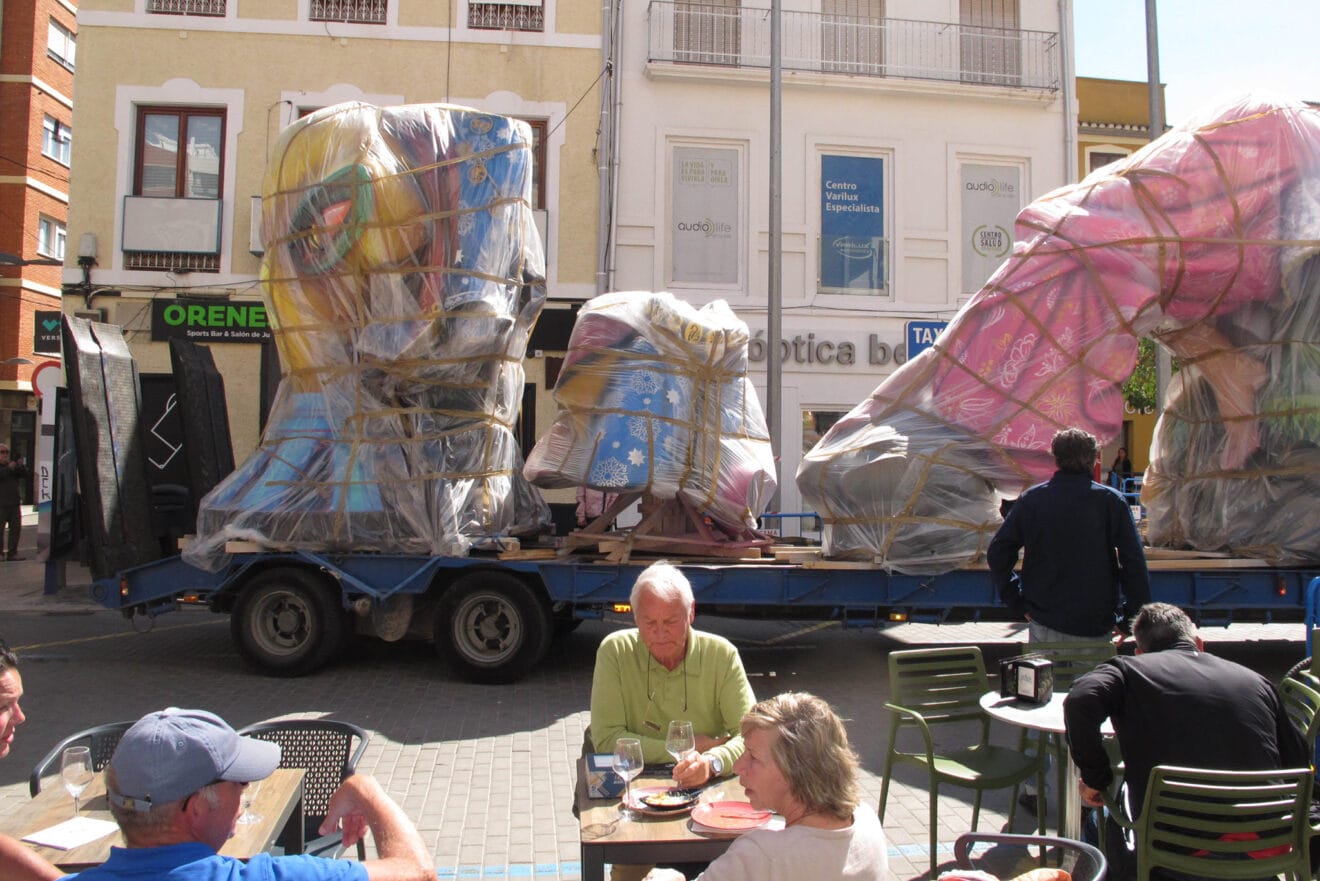 Llegan los primeros monumentos a Dénia17