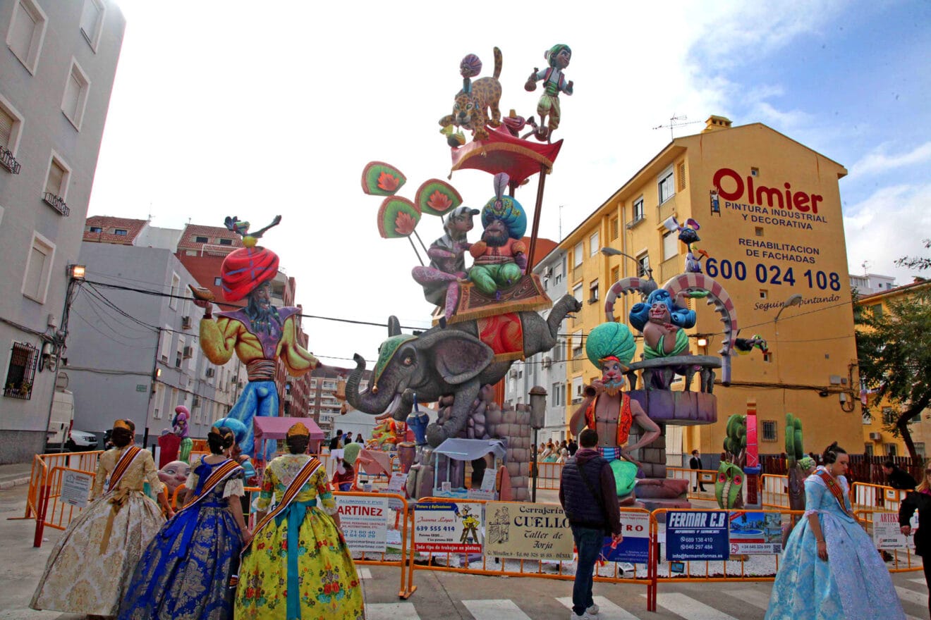 Monumento fallero de Dénia