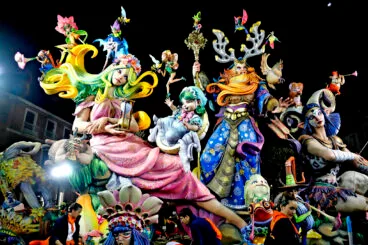 Monumento grande de la Falla Centro de 2024, ganadora del Primer Premio de la Sección Especial