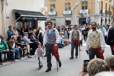 Ofrenda de flores de las Fallas de Dénia 2024 10