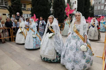 Ofrenda de flores de las Fallas de Dénia 2024 21