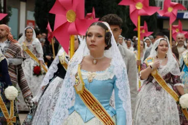 Ofrenda de flores de las Fallas de Dénia 2024 22