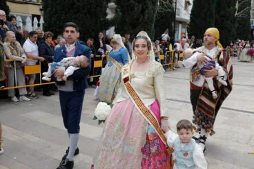 Ofrenda de flores de las Fallas de Dénia 2024 23