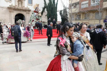 Ofrenda de flores de las Fallas de Dénia 2024 26