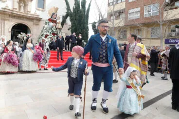 Ofrenda de flores de las Fallas de Dénia 2024 28