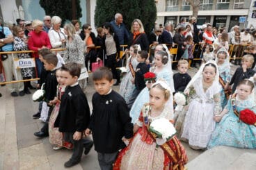 Ofrenda de flores de las Fallas de Dénia 2024 42