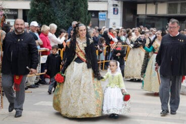Ofrenda de flores de las Fallas de Dénia 2024 51
