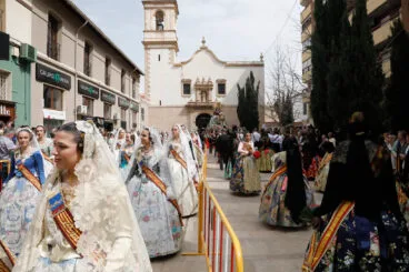 Ofrenda de flores de las Fallas de Dénia 2024 53