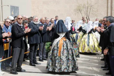Ofrenda de flores de las Fallas de Dénia 2024 62