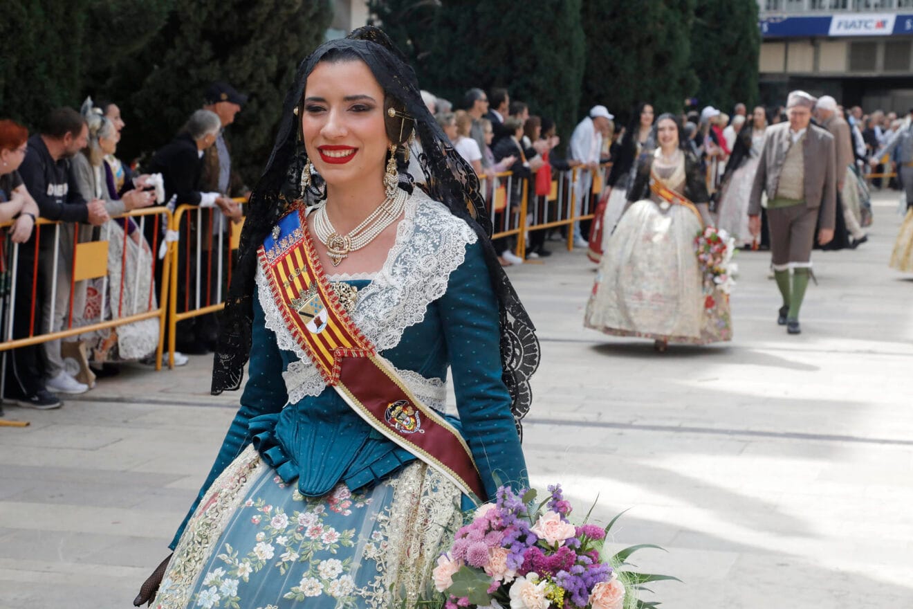 Ofrenda de flores de las Fallas de Dénia 2024 65