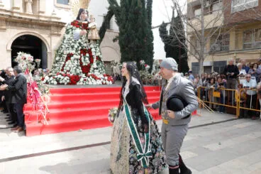 Ofrenda de flores de las Fallas de Dénia 2024 69
