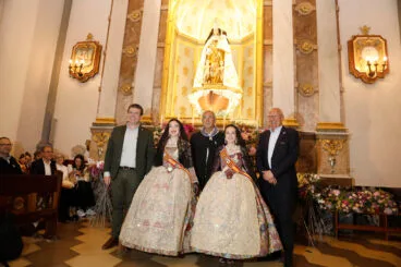 Ofrenda de flores de las Fallas de Dénia 2024 79