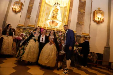 Ofrenda de flores de las Fallas de Dénia 2024 80