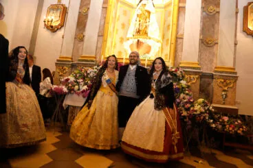 Ofrenda de flores de las Fallas de Dénia 2024 81