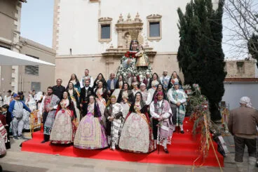 Ofrenda de flores de las Fallas de Dénia 2024 82