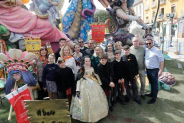 Ofrenda de flores de las Fallas de Dénia 2024 86