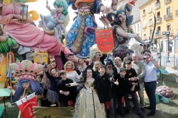 Ofrenda de flores de las Fallas de Dénia 2024 87