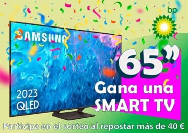 Participa en el sorteo y gana una televisión de 65%22