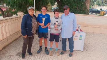 participacion de pol alvarez del club de tenis de denia en el master nacional bola de oro