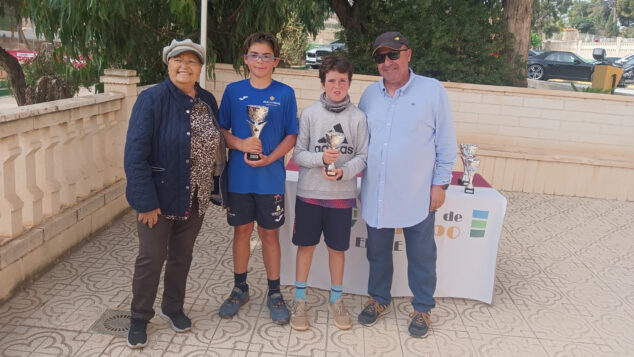 Imagen: Participación de Pol Álvarez, del Club de Tenis de Dénia, en el Máster Nacional Bola de Oro