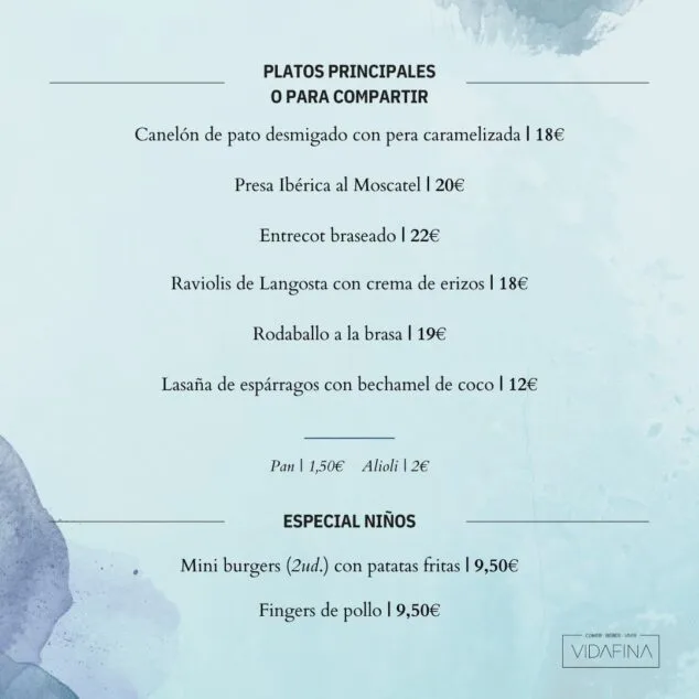 Degusta un menú especial y elegante que han preparado Salones Carrasco y Vida Fina para disfrutar estos días festivos 4 platos principales para saborear productos de proximidad
