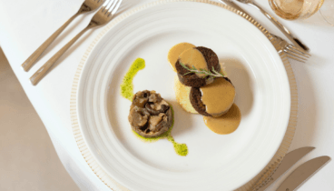 Platos sofisticados y elaboración gastronómica