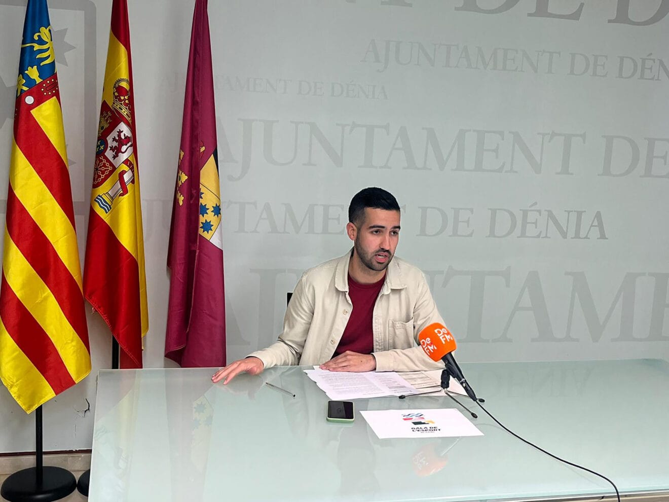 Rueda de prensa de Valen Alcalá para presentar la Gala del Deporte 2024