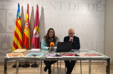 Sandra Gertrúdix y Javier Scotto en la rueda de prensa