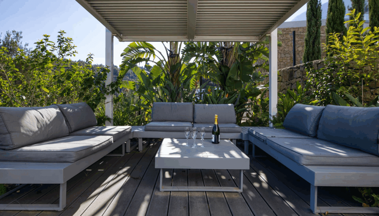 Zona de chill out en tu casa de vacaciones